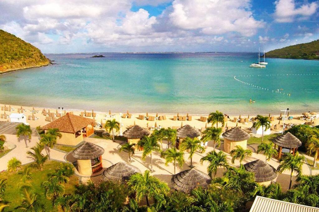 Le Palmier Bleu, Cocon Tropical, Plage & Piscine Anse Marcel Екстер'єр фото